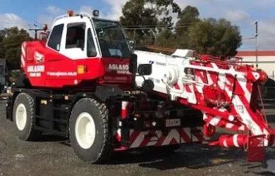 16-Tonne Tadano GR-160N-3 — Adelaide, SA — AGL & Son Crane Hire